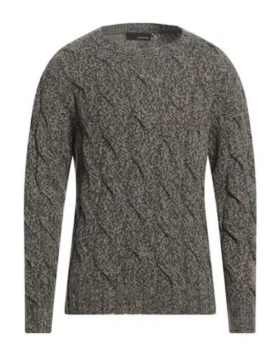 Lardini Man Sweater Green Size L Alpaca Wool, Wool