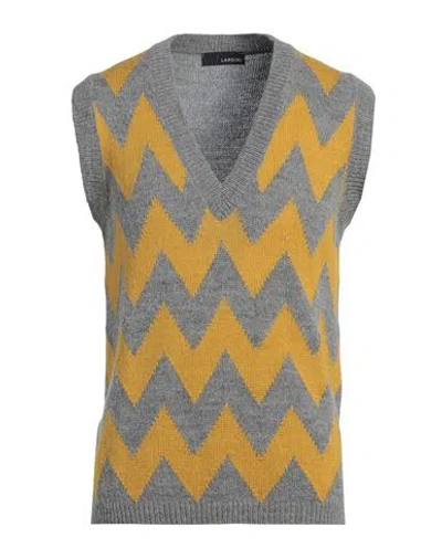 Lardini Man Sweater Grey Size M Acrylic, Alpaca Wool, Wool