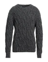 Lardini Man Sweater Grey Size M Alpaca Wool, Wool In Grey