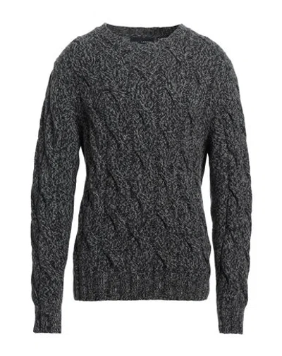 Lardini Man Sweater Grey Size M Alpaca Wool, Wool In Grey