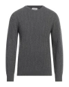 Lardini Man Sweater Grey Size M Wool, Cashmere In Gray