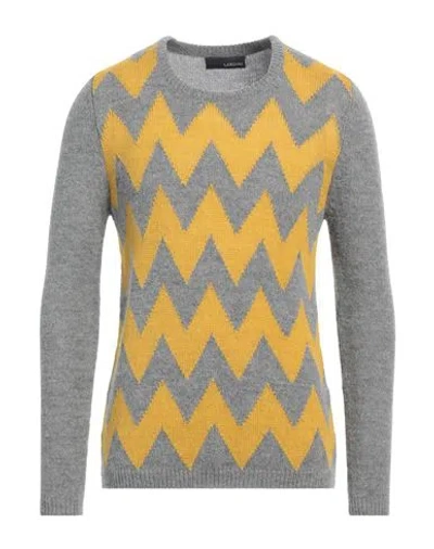 Lardini Man Sweater Grey Size Xxl Acrylic, Alpaca Wool, Wool
