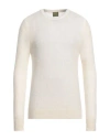 Lardini Man Sweater Ivory Size 40 Baby Alpaca Wool, Polyamide, Wool In White