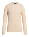 Lardini Man Sweater Ivory Size L Wool, Cashmere In White