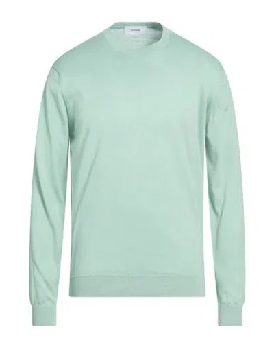 Lardini Man Sweater Light Green Size L Cotton