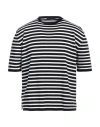 Lardini Man Sweater Midnight Blue Size 36 Cotton