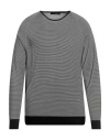 Lardini Man Sweater Midnight Blue Size Xl Cotton, Viscose