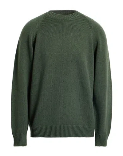 Lardini Man Sweater Military Green Size 3xl Cashmere