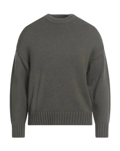 Lardini Man Sweater Military Green Size Xs Wool