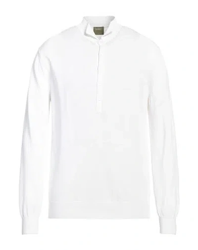 Lardini Man Sweater White Size 44 Cotton