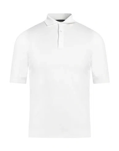 Lardini Man Sweater White Size Xs Cotton