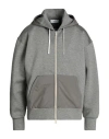 Lardini Man Sweatshirt Grey Size M Viscose, Elastane