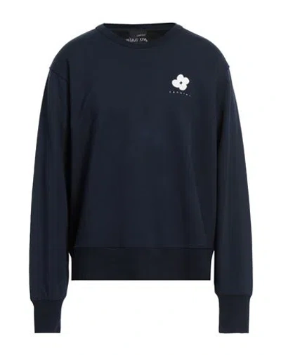 Lardini Man Sweatshirt Navy Size 3xl Cotton