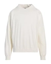 Lardini Man Sweatshirt Off White Size M Viscose, Polyamide, Polyester, Elastane