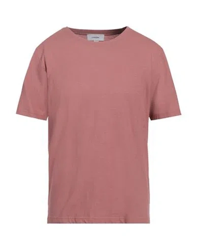 Lardini Man T-shirt Antique Rose Size Xxl Cotton In Pink