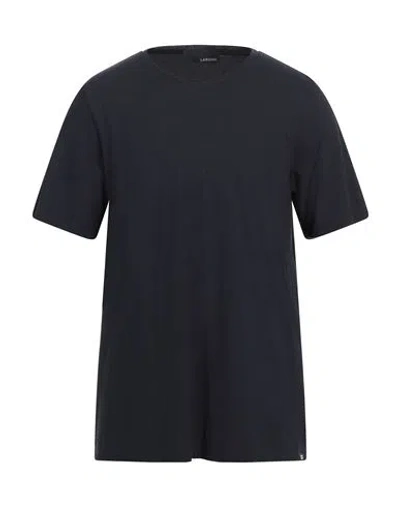 Lardini Man T-shirt Midnight Blue Size 48 Cotton