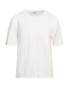 Lardini Man T-shirt Off White Size Xxl Cotton