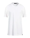 Lardini Man T-shirt White Size 46 Cotton