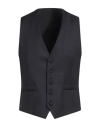 Lardini Single-breasted Gilet In Gray