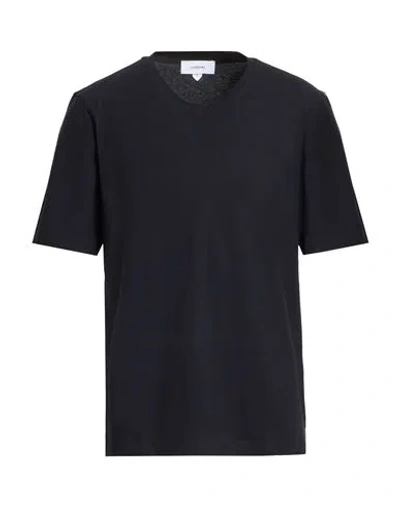 Lardini Man T-shirt Black Size Xl Cotton