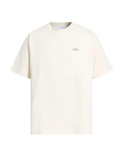 Lardini Man T-shirt Ivory Size Xl Cotton In White