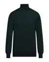 Lardini Man Turtleneck Deep Jade Size 44 Wool In Green