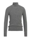 Lardini Man Turtleneck Grey Size M Alpaca Wool, Nylon, Wool