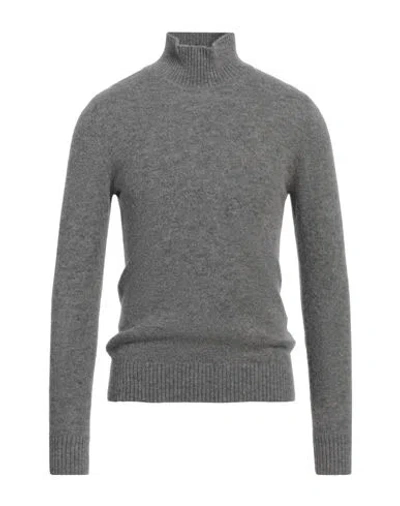 Lardini Man Turtleneck Grey Size M Alpaca Wool, Nylon, Wool