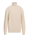 Lardini Man Turtleneck Ivory Size 42 Wool