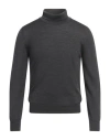 Lardini Man Turtleneck Lead Size 46 Wool