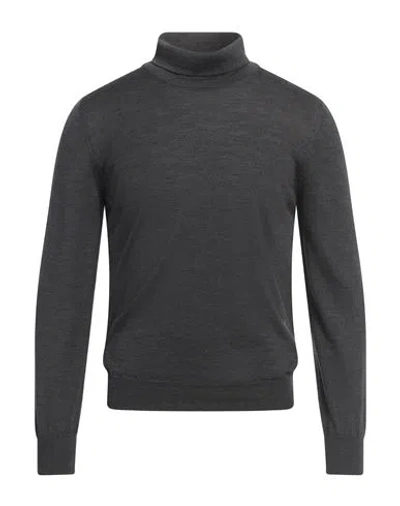 Lardini Man Turtleneck Lead Size 46 Wool