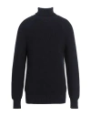 Lardini Man Turtleneck Midnight Blue Size 42 Wool