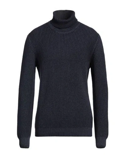 Lardini Man Turtleneck Navy Size 44 Cashmere