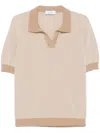 Lardini Polopullover Aus Baumwolle In Neutrals