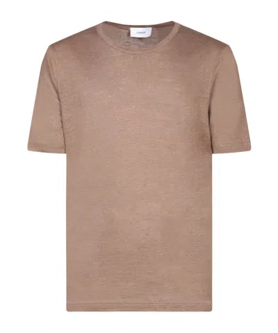 LARDINI LARDINI SHORT SLEEVED CREWNECK T-SHIRT