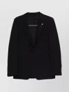 Lardini Single-breasted Blazer In Black