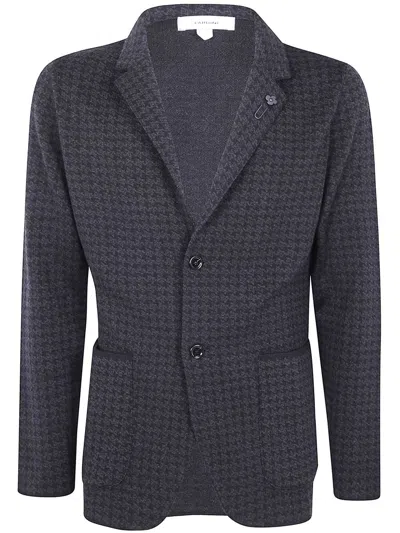 Lardini Men Jacket Clothing In Blue