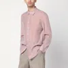 Lardini Pink Shirt In Silk Blend