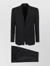 Lardini Wool Suit In Black