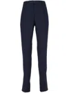Lardini Mid-rise Chinos In Blue