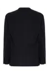Lardini Midnight Blue Polyester Blend Blazer In Blu