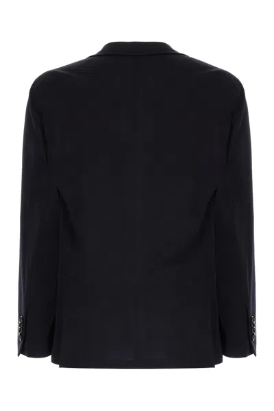 Lardini Midnight Blue Polyester Blend Blazer