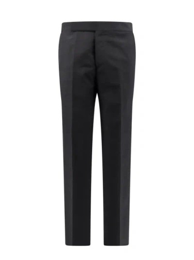 Lardini Mohair Wool Trouser In Black