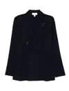 Lardini Double-breasted Patch-pocket Jacket In Multi