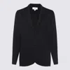 Lardini Notched-lapels Single-breasted Blazer In Blue