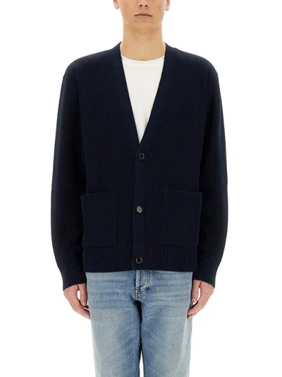 LARDINI LARDINI ORGANIC COTTON CARDIGAN