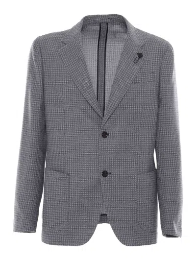 Lardini 拉迪尼·贾卡·乌莫·罗马 In Gray