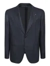 Lardini Classic Tailored Black Blazer