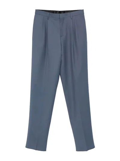 Lardini `drop Reg` Pants In Blue