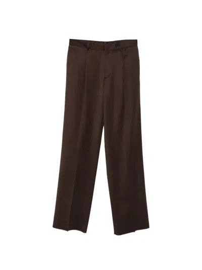 Lardini Pants In Brown